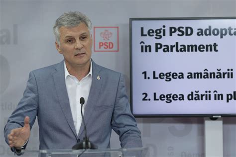 Daniel Zamfir senator PSD Împreună cu Marcel Ciolacu am depus un