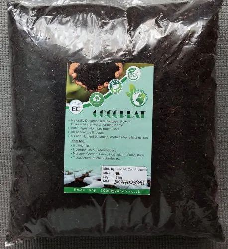 Loose Cocopeat Low EC Packaging Type Bags Packaging Size 40kg At Rs