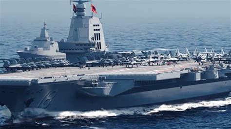 Chinas Aircraft Carrier Type 003 Fujian With Chinese History 福建舰