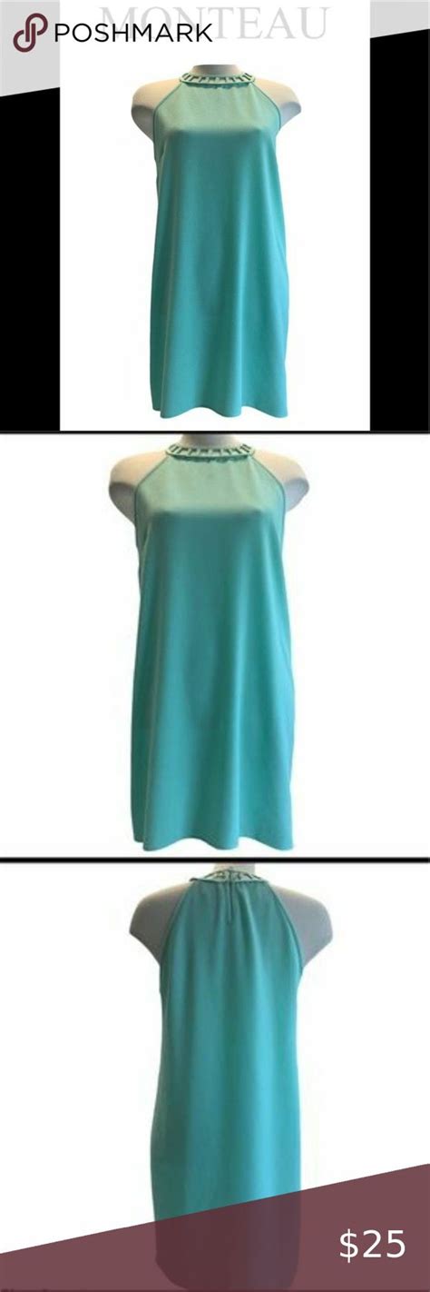 Monteau Mint Green Sleeveless Summer Spring Dress Kimono Maxi Dress