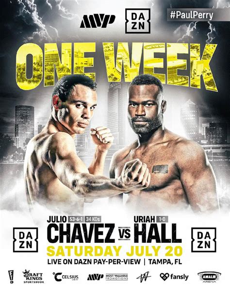 Julio César Chávez Jr vs Uriah Hall Cuándo y dónde ver su regreso