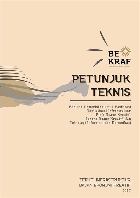 PDF Petunjuk Teknis Bekraf Go Id Petunjuk Teknis Bantuan