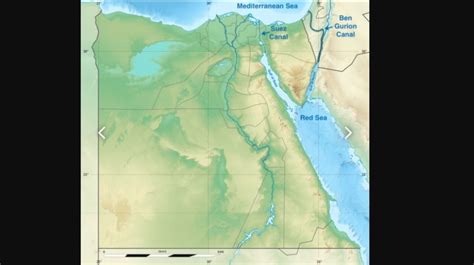 Israel Ngotot Bangun Alternatif Terusan Suez Terusan Ben Gurion