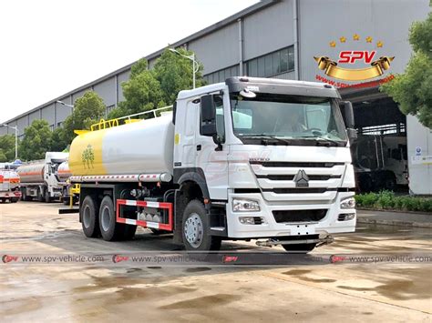 20 000 Litres 5 300 Gallons Water Sprinkling Truck Water Tank Truck