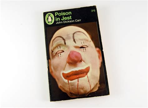 Poison In Jest John Dickson Carr Rare Vintage Penguin Paperback Book 1967 Mystery Whodunit Ts