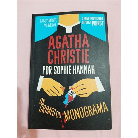 Livro Os Crimes Do Monograma Agatha Christie Por Sophie Hannah Semi