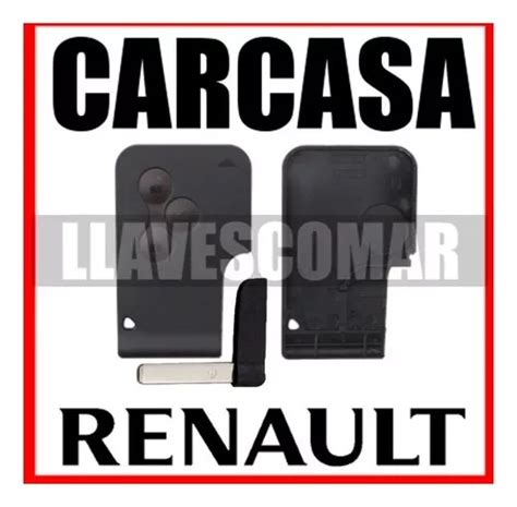 Carcasa Tarjeta Renault Megane 2 Control Remoto Con Llave En Venta En