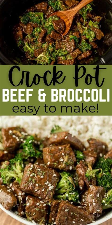 Crock Pot Beef And Broccoli Recipe Slow Cooker Beef And Broccoli