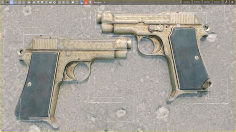 File:Enlisted Beretta M1934 gold 3.jpg - Internet Movie Firearms ...