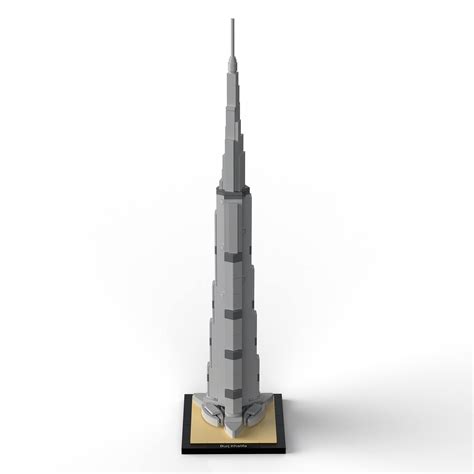 Lego Architecture Burj Khalifa 3D model | CGTrader