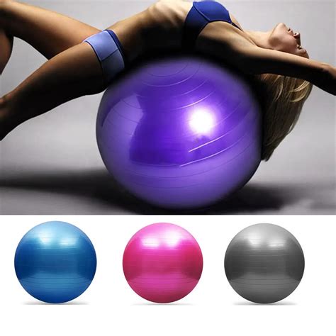 Gymnastic Anti Slip Pvc 55cm Gym Yoga Pilates Yoga Ball Balance Fitness