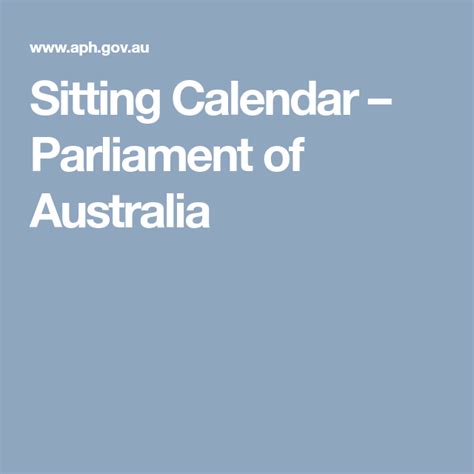 Parliament House Sitting Calendar 2024 Juli Saidee