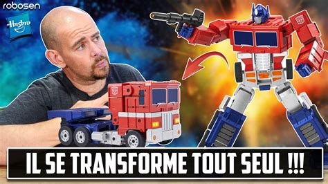 IL SE TRANSFORME TOUT SEUL Optimus Prime Hasbro Robosen Elite