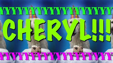 Happy Birthday Cheryl Meme