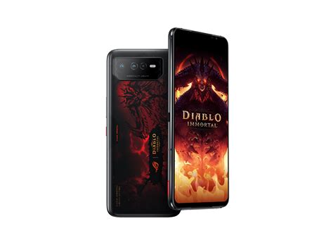 ROG Phone 6 Asus Bringt Smartphone Mit Aufwendigem Diablo Design