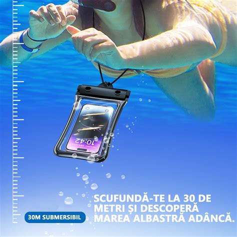 Set 2 Husa pentru Telefon, Silicon, Waterproof impermeabila Snowproof