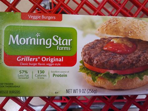 veggie burger nutrition facts morningstar