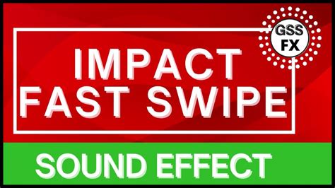 Impact fast swipe sound fx |free Impact fast swipe sfx |free Impact ...