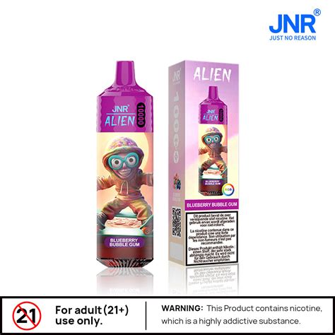 Jnr Alien Disposable Vape Approx 10000puffs