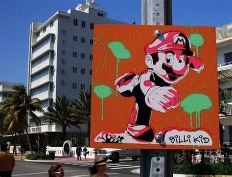 Amazing Super Mario Street Art 20 Pics