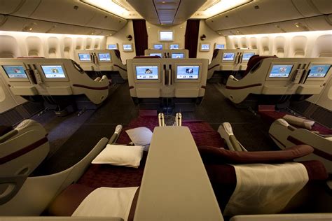 Pic Qatar Airways Boeing Lr Business Class Flickr