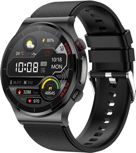 Smartwatch Reloj Inteligente Glucemia Glucosa Reloj Medidor Glucosa En