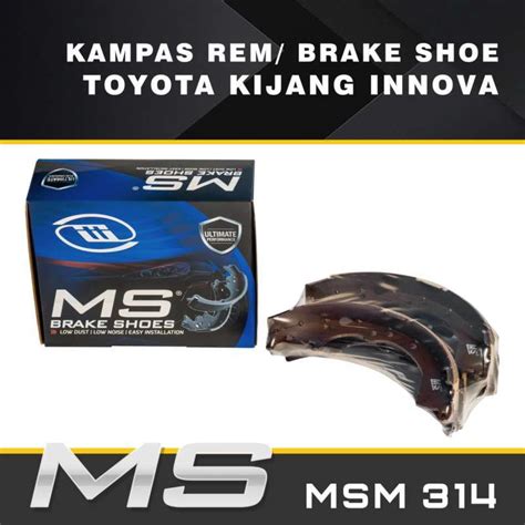 Jual Brake Shoe Kampas Rem Belakang Toyota Kijang Innova Di Seller