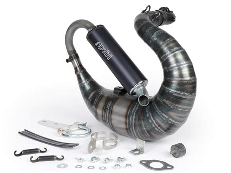 Exhaust POLINI Big Evo Straight Vespa ET3 PV125 PK125 Exhausts