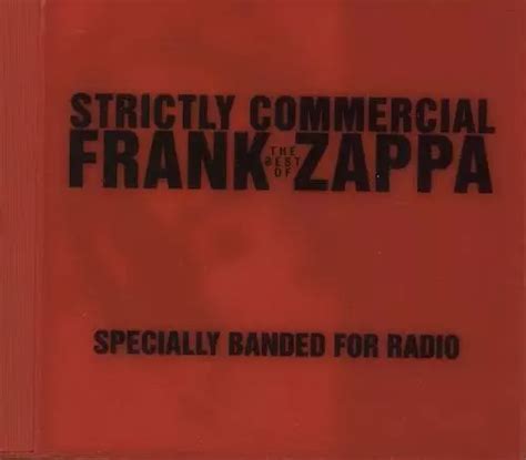 FRANK ZAPPA STRICTLY Commercial CD Album CDLP USA Promo 36 70