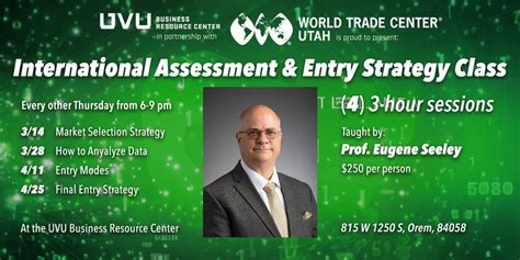 Uvu Ticket Sales International Market Assessment And Entry Strategy