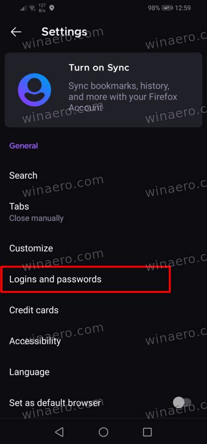 Firefox For Android Can Now Auto Fill Passwords In Other Apps