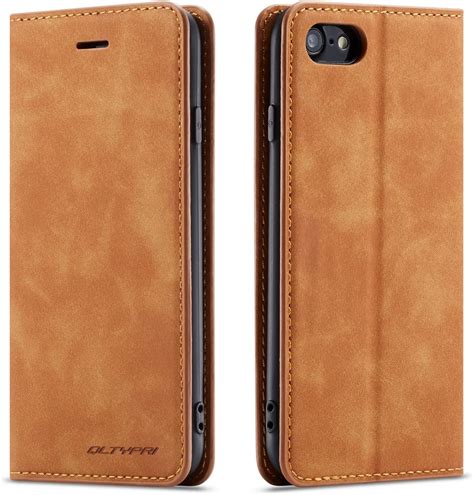 QLTYPRI Case For IPhone 7 8 SE 2020 SE 2022 5G Premium PU Leather