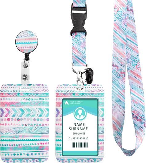 Amazon Id Badge Holder With Lanyard Retractable Badge Holders