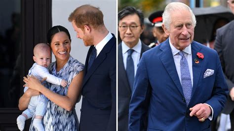 Prince Archie and Lilibet 'recorded video singing Happy Birthday' to King Charles