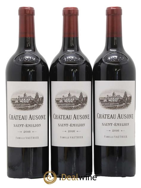 Acheter Château Ausone 1er Grand Cru Classé A 2016 lot 9801