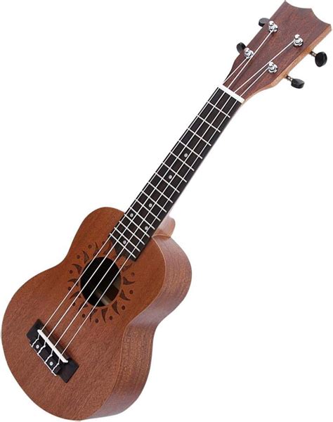 4 String Ukulele Acoustic Ukulele For Adults Childrensunflower Round