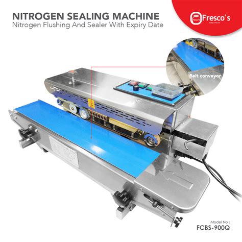 Nitrogen Sealing Machine Nitrogen Flushing And Sealer With E