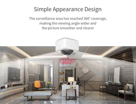 Xiaomi XiaoVV XVV-1120S-A1 Smart Panoramic IP Camera | GearVita