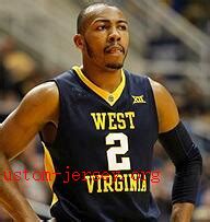 #2 Jevon Carter West Virginia jersey yellow,white,navy blue | Custom ...