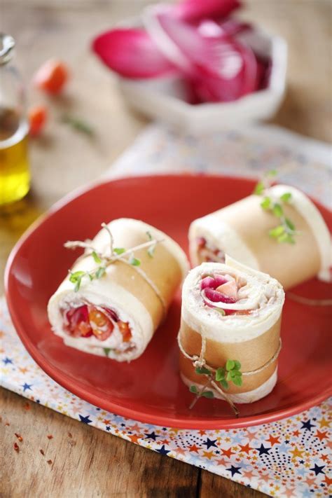 Wrap Au Fromage Frais Jambon Cru Et Crudit Chefnini