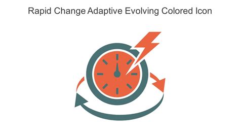 Rapid Change Adaptive Evolving Colored Icon In Powerpoint Pptx Png And