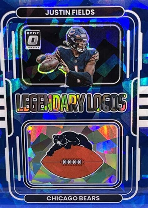 Justin Fields Optic Legendary Logos Ice Ll Price Guide