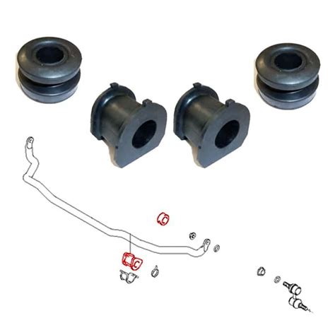 Silentblocs De Barre Stabilisatrice Avant Hyundai H1 H100 SILENT BLOCKS