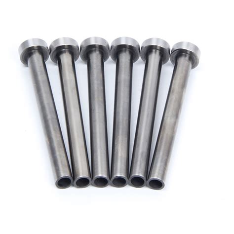 H13 Steel Ejector Sleeve Pin Din 1530 Ejector Sleeves Nitrided Coating