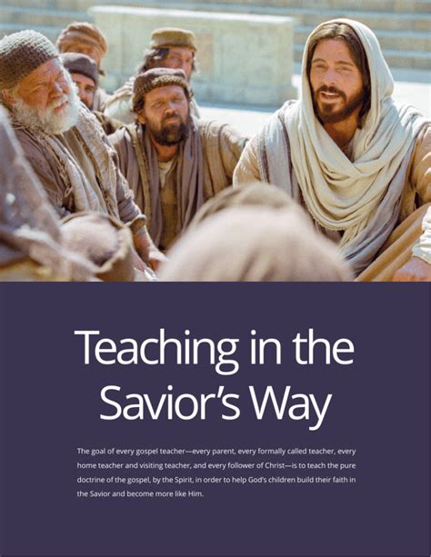 Teaching In The Savior`s Way The Church Of Jesus Christ Of Latter