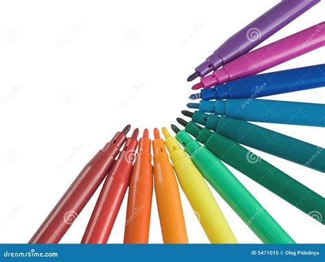 Colored Marker Pen Stock Image Image Of Colored Artist 5471015