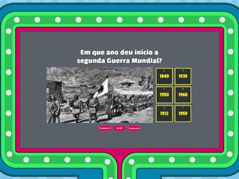 Quiz Segunda Guerra Mundial - VOCÊ CONHECE A SEGUNDA GUERRA MUNDIAL? - Gameshow quiz