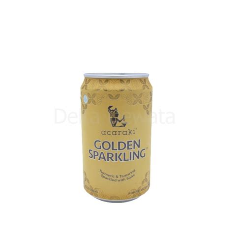 Acaraki Golden Sparkling 320ML Delta Dewata Online