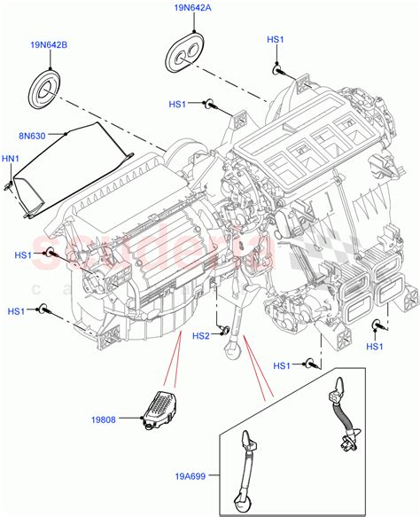 Heater Air Cond External Components Nitra Plant Build Main Parts