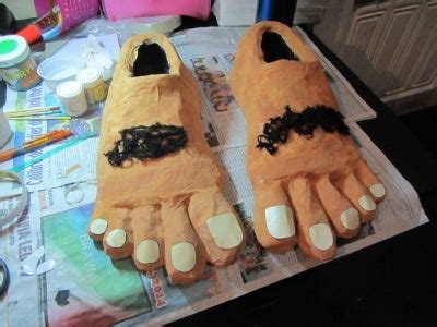 Hobbit Feet Costume : 6 Steps (with Pictures) - Instructables